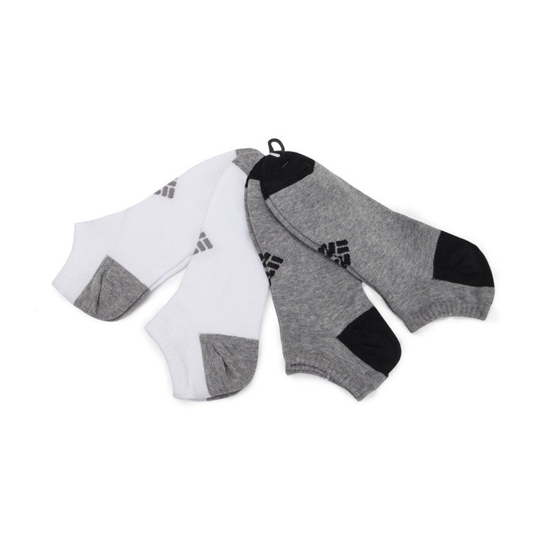 Columbia Flat Knit No Show 4prs. RCS631