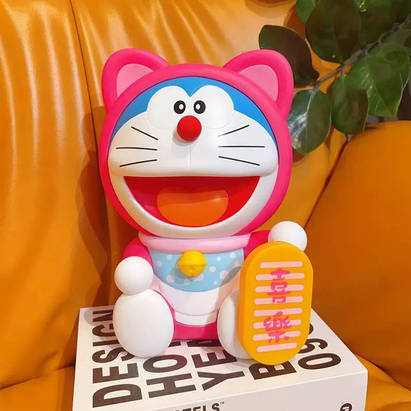 [訂購] 多啦A夢錢罌 擺設 福氣滿滿招財貓 (共8款)