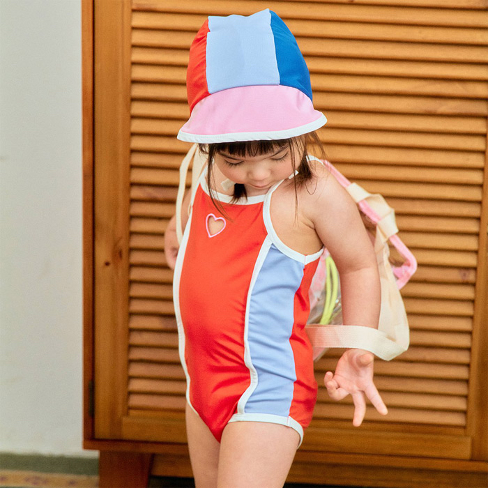 🇰🇷1st.BLUE泳帽