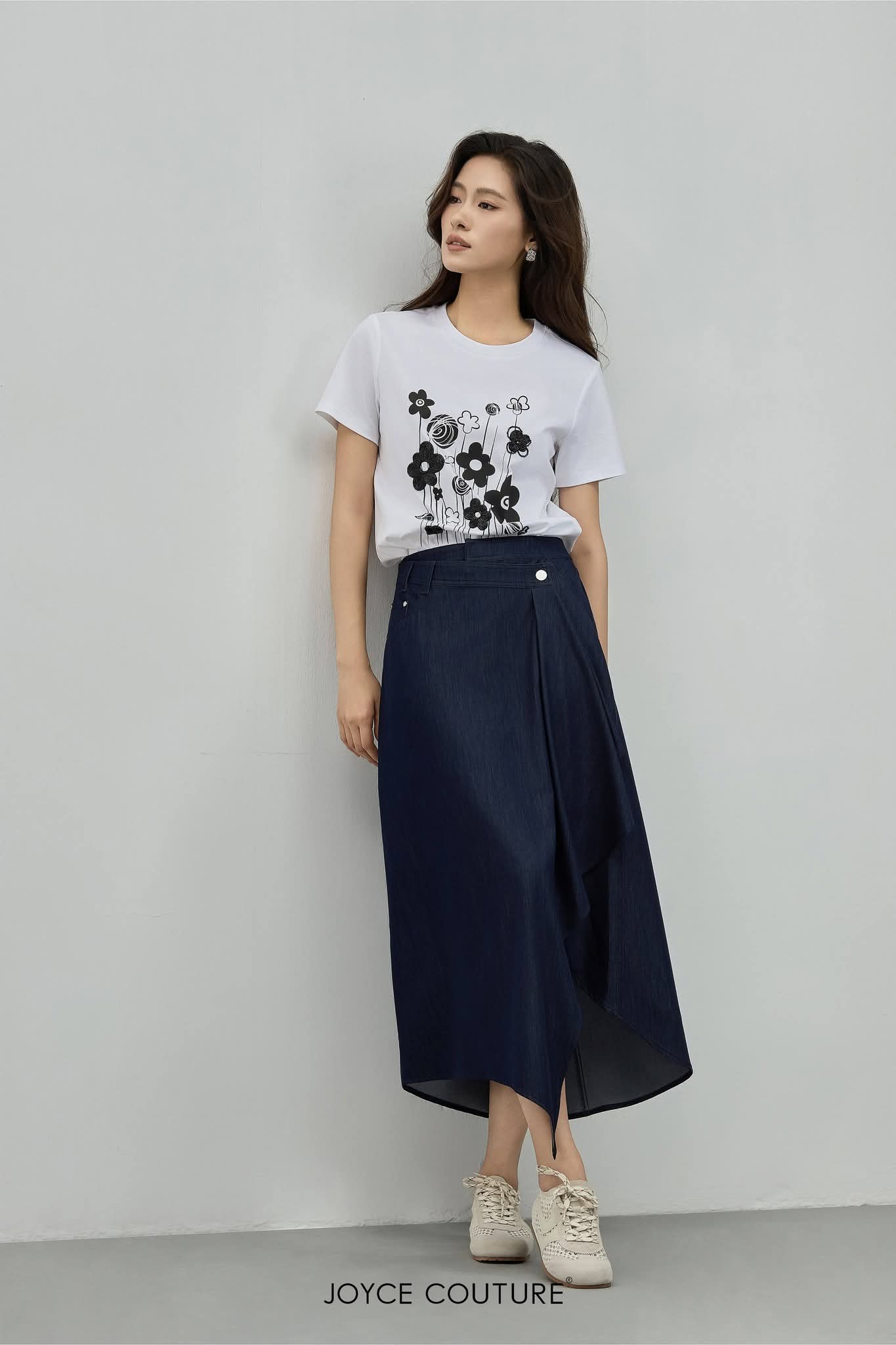 花卉图案上衣 T0737