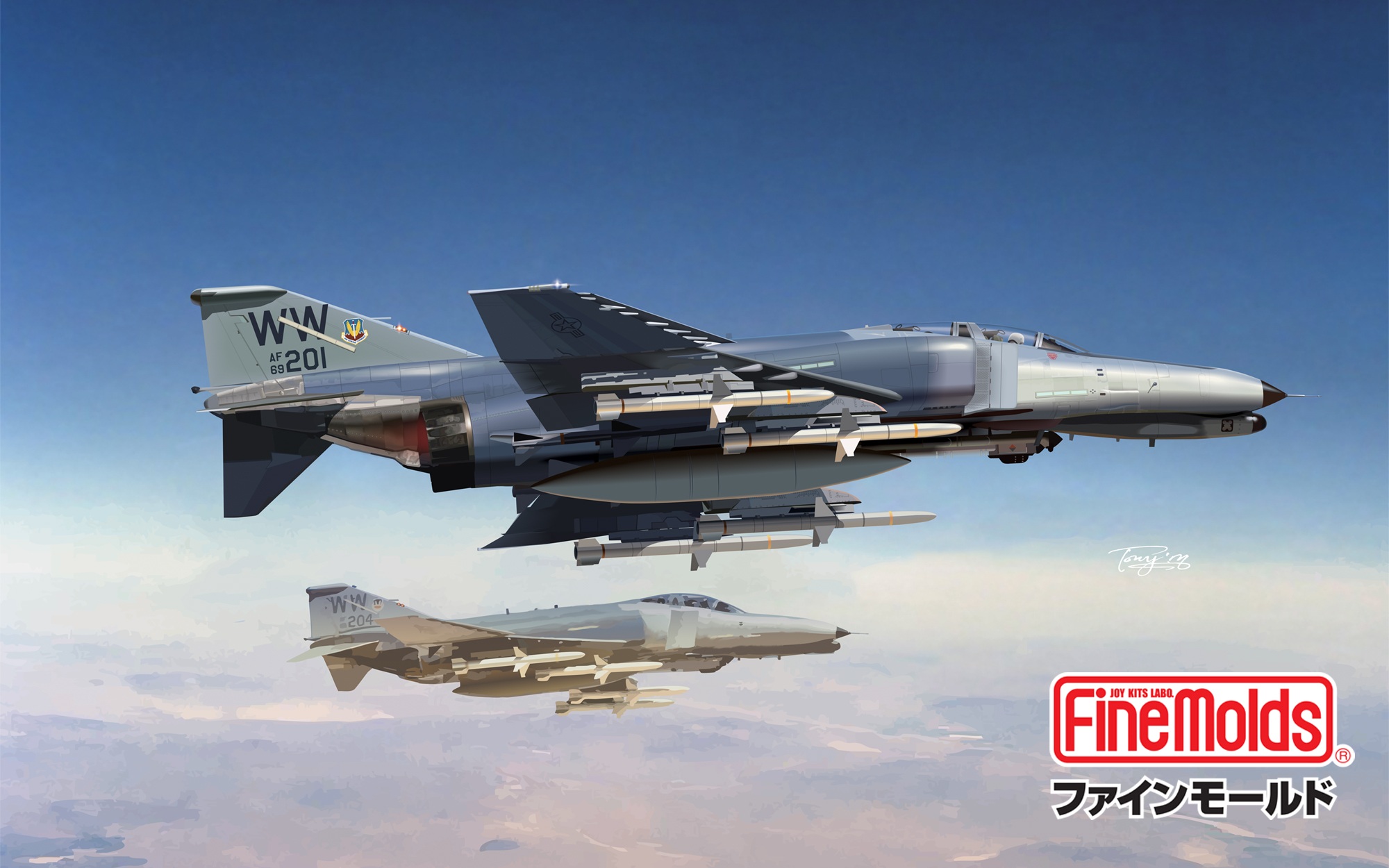 1/72 USAF F-4G Wild Weasel Gulf War