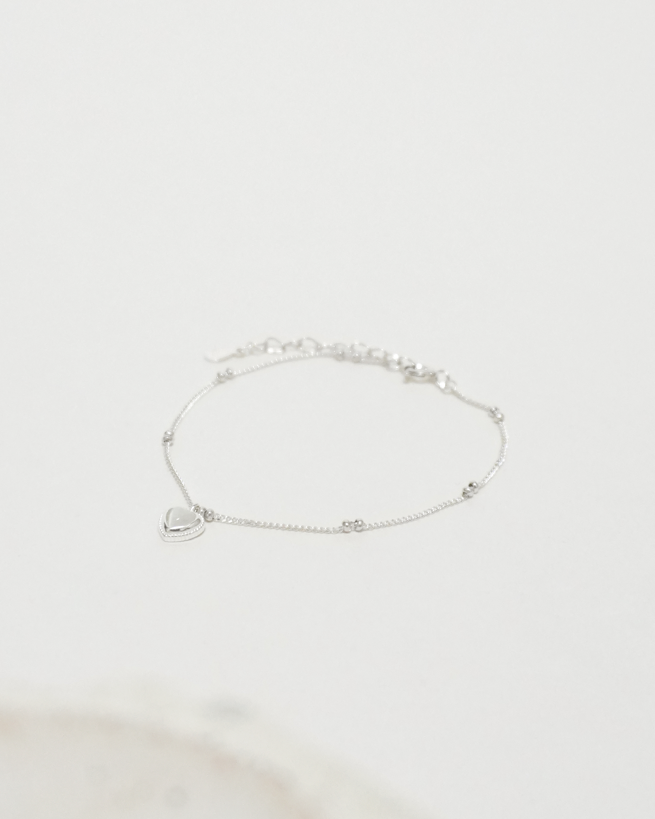 Dewdrop Heart Cat’s Eye Bracelet