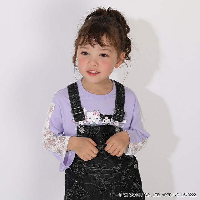 🆕【⭐訂購⭐】🌀 🇯🇵 日本直送 #Sanrio 拔染印花 牛仔 #背帶裙［2款選］ 🌀 [ELIA-0188] [261025]