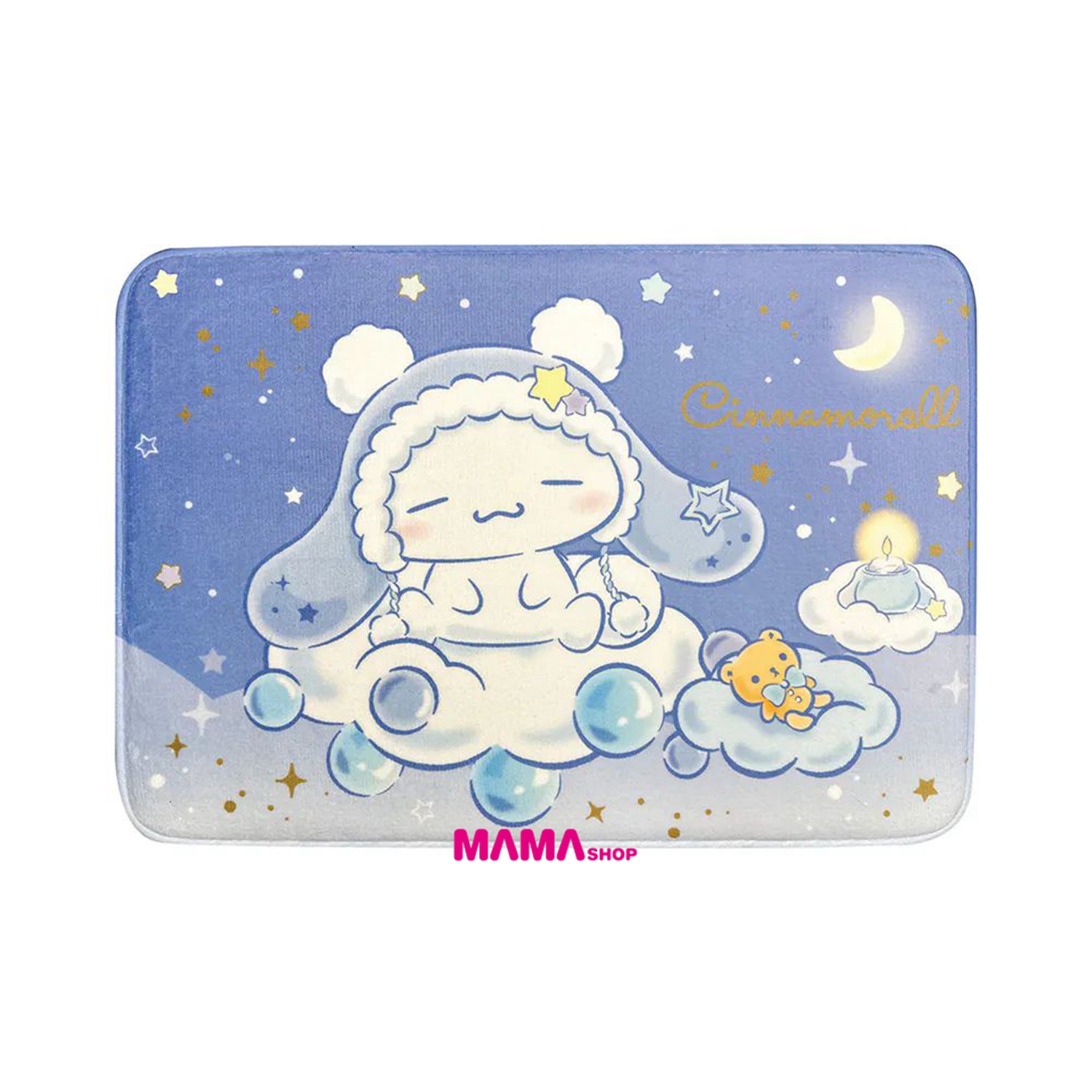 台灣直送 Sanrio 吸水柔軟止滑地墊---雲朵