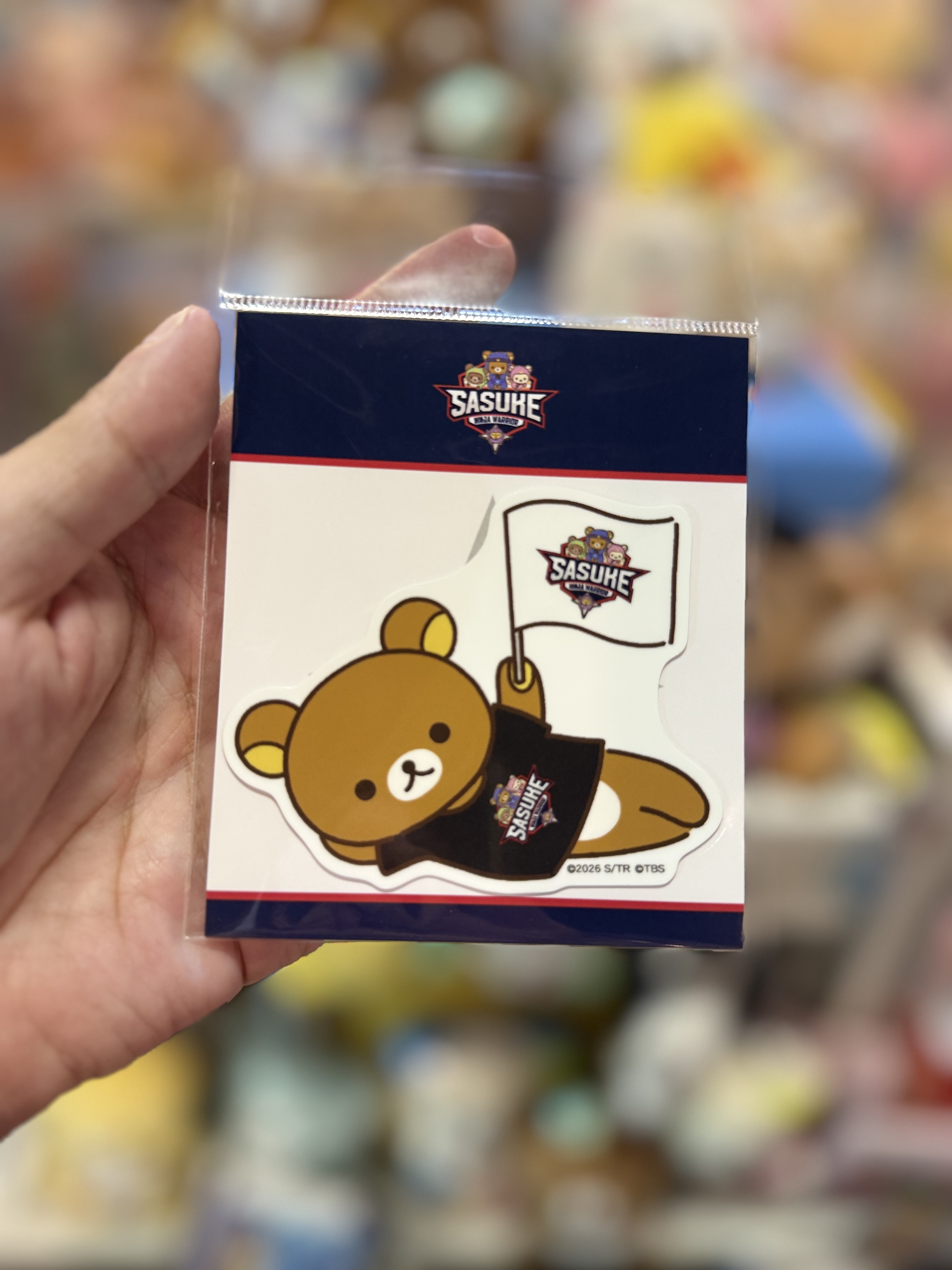《現貨》全新 SASUKE  x rilakkuma系列貼紙