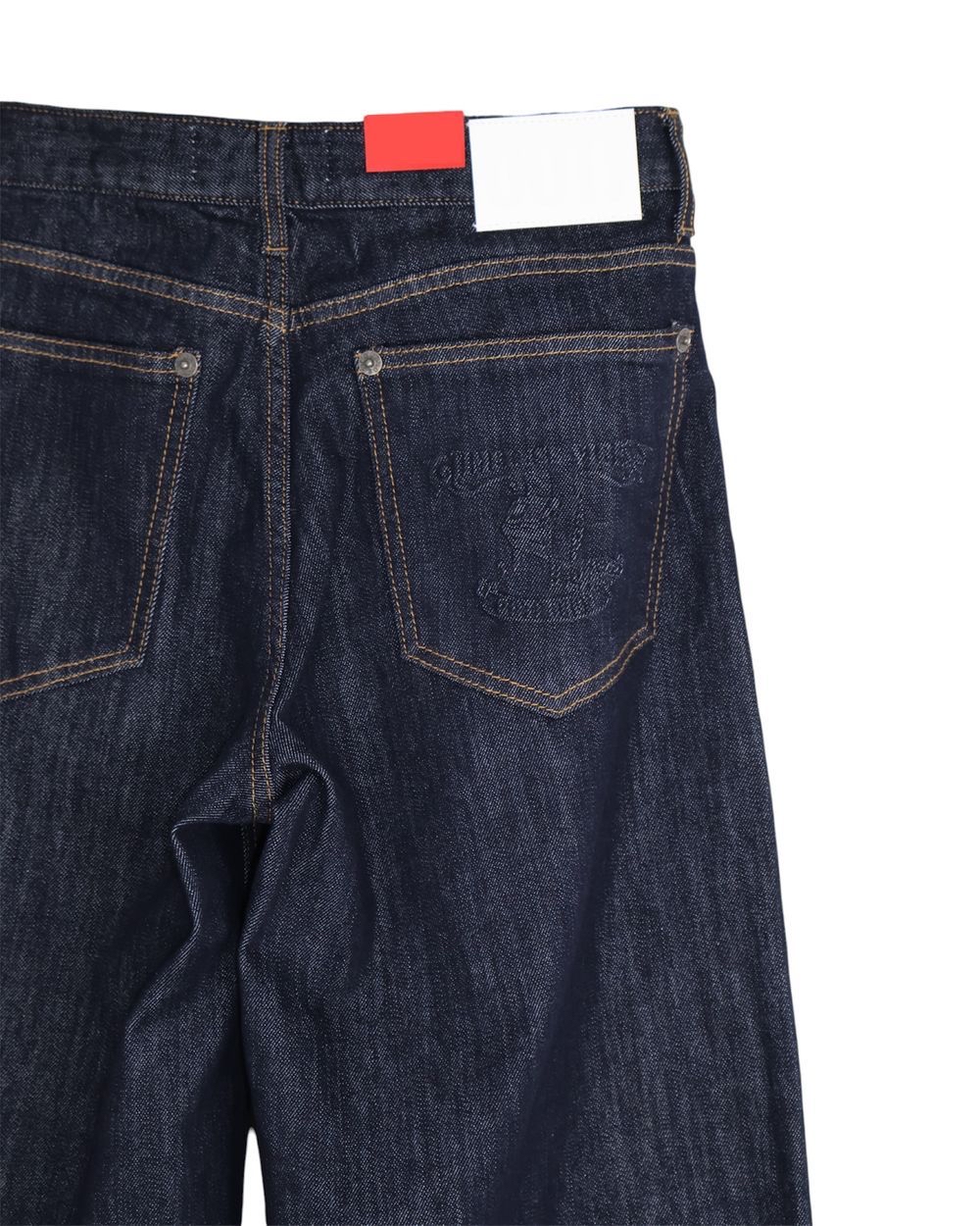 No-Fade Wide-Leg Jeans