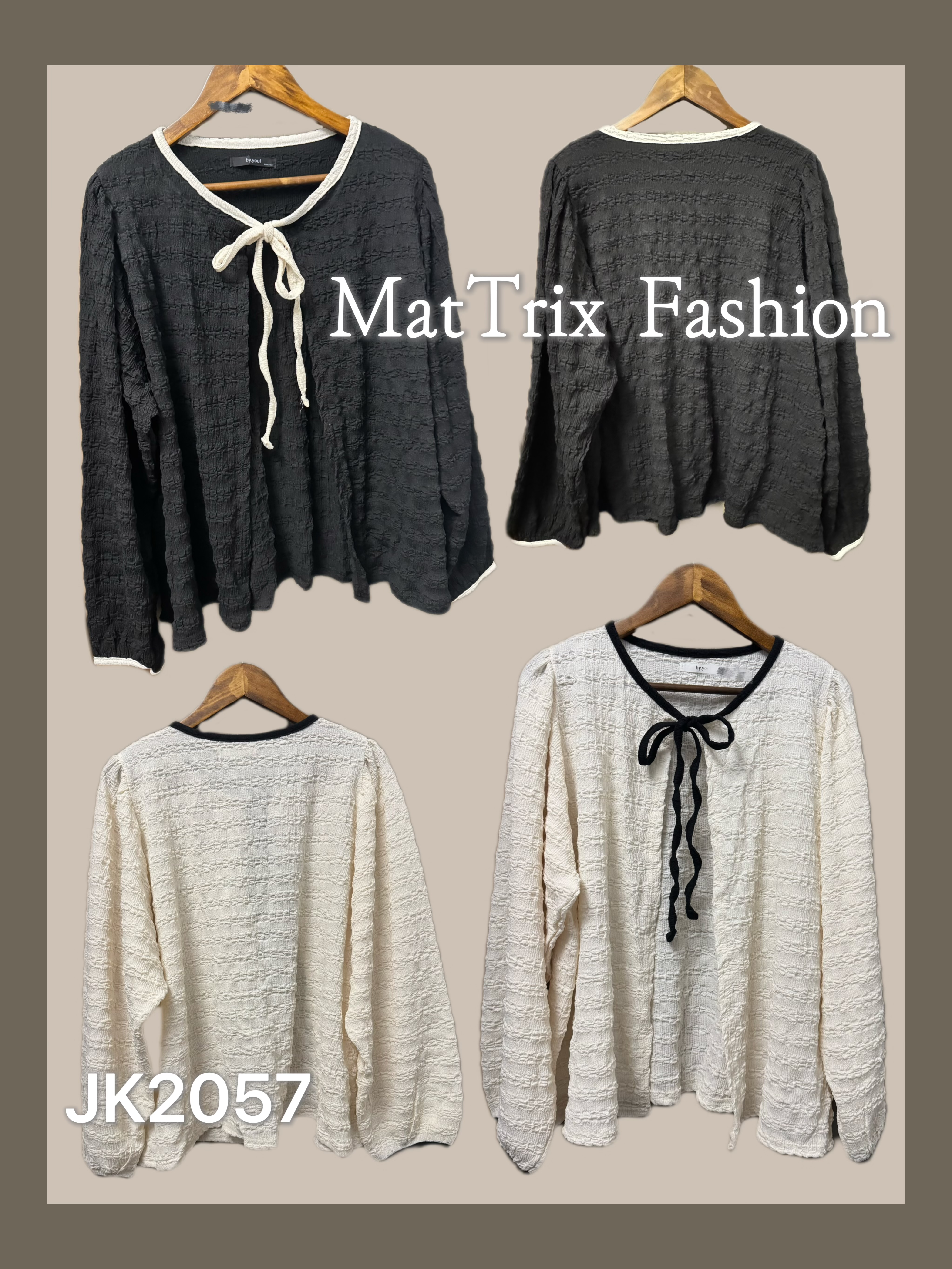 JK2057 皺布cardigans 原價$259