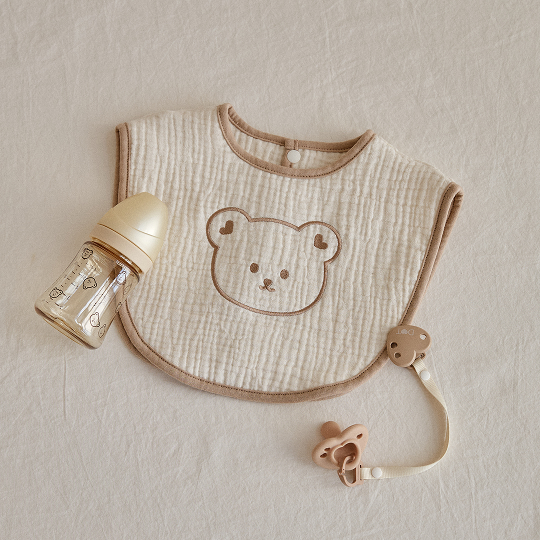 DOTTODOT 七彩棉花糖系列-六重棉紗BIG圍嘴