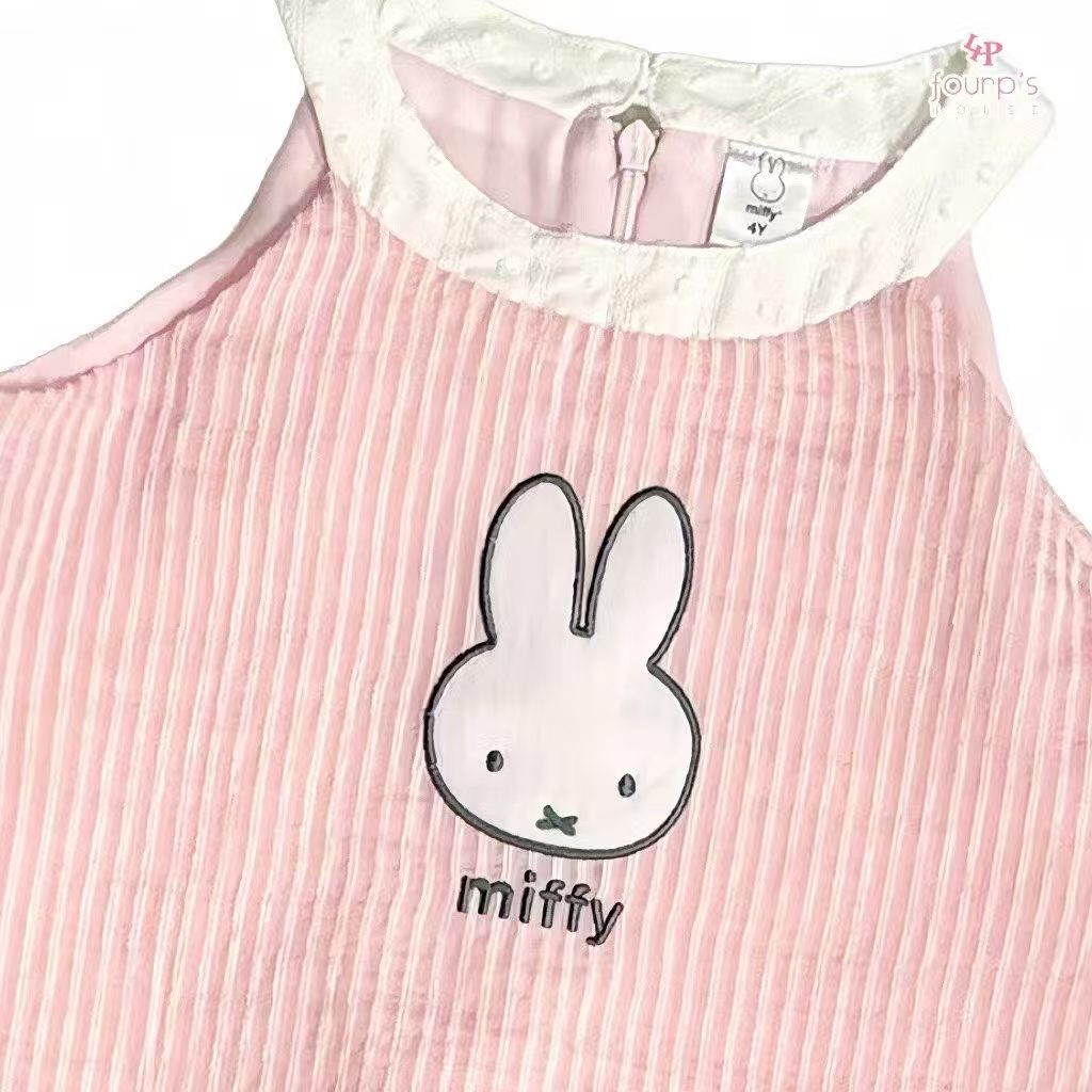 0704 粉色小耳朵米菲連衣裙