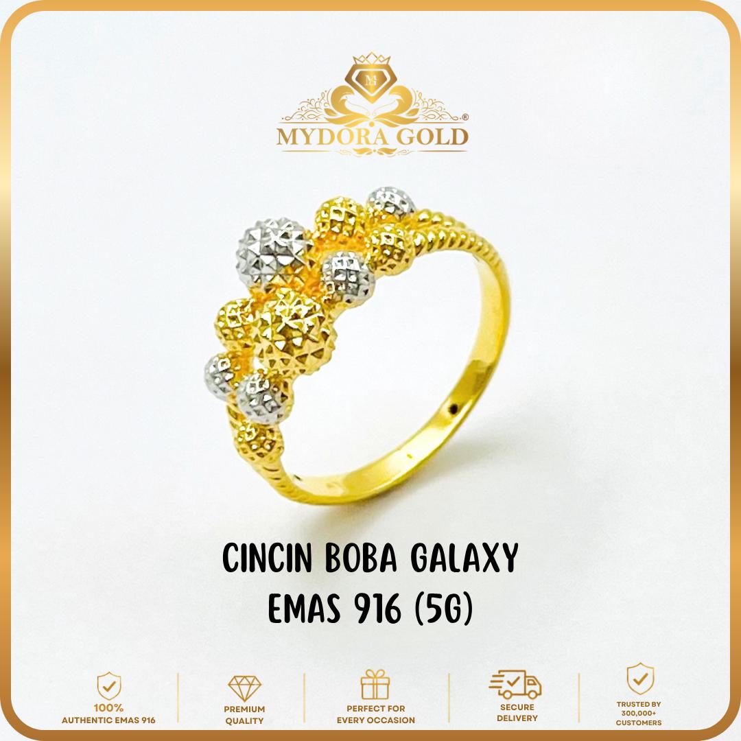 MYDORA Cincin Boba Galaxy EMAS 916 (5G) l EMAS 916/22K