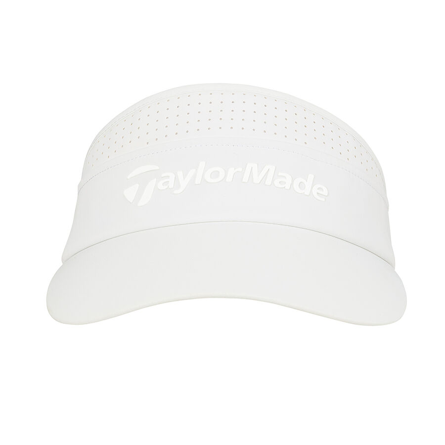 TAYLORMADE LADIES DOUBLE CROWN VISOR  女士高爾夫雙頂遮陽帽-白