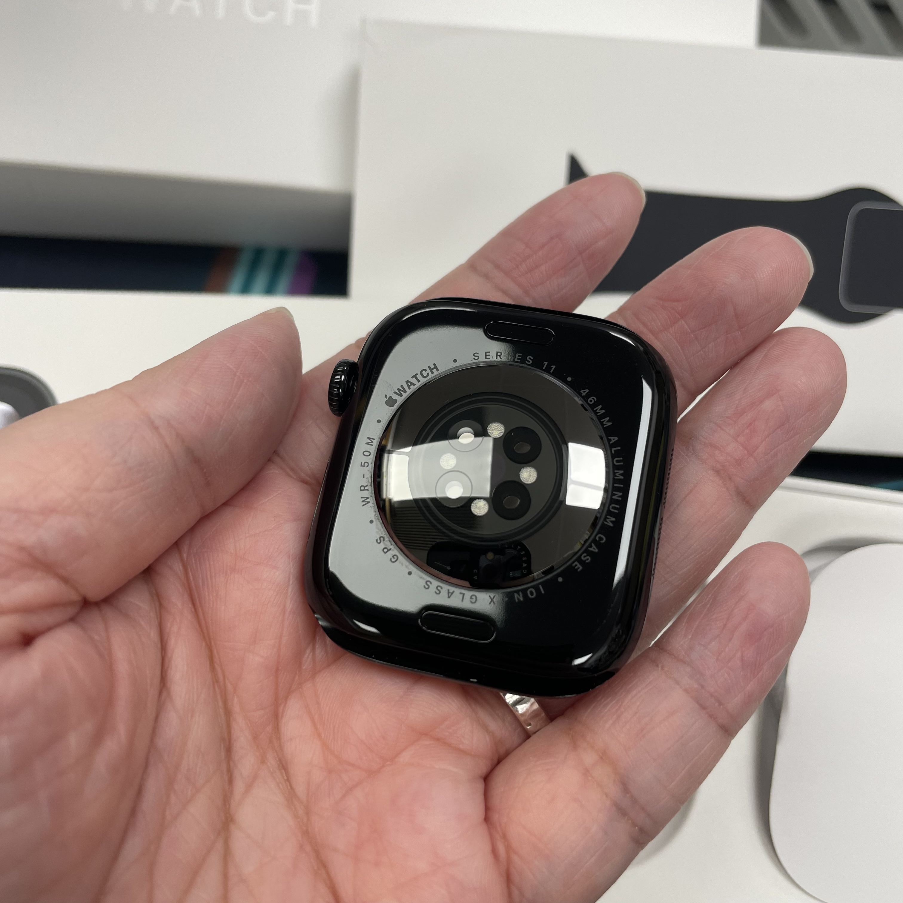 *6349 Apple Watch series 11 完美機 46mm 黑色 black