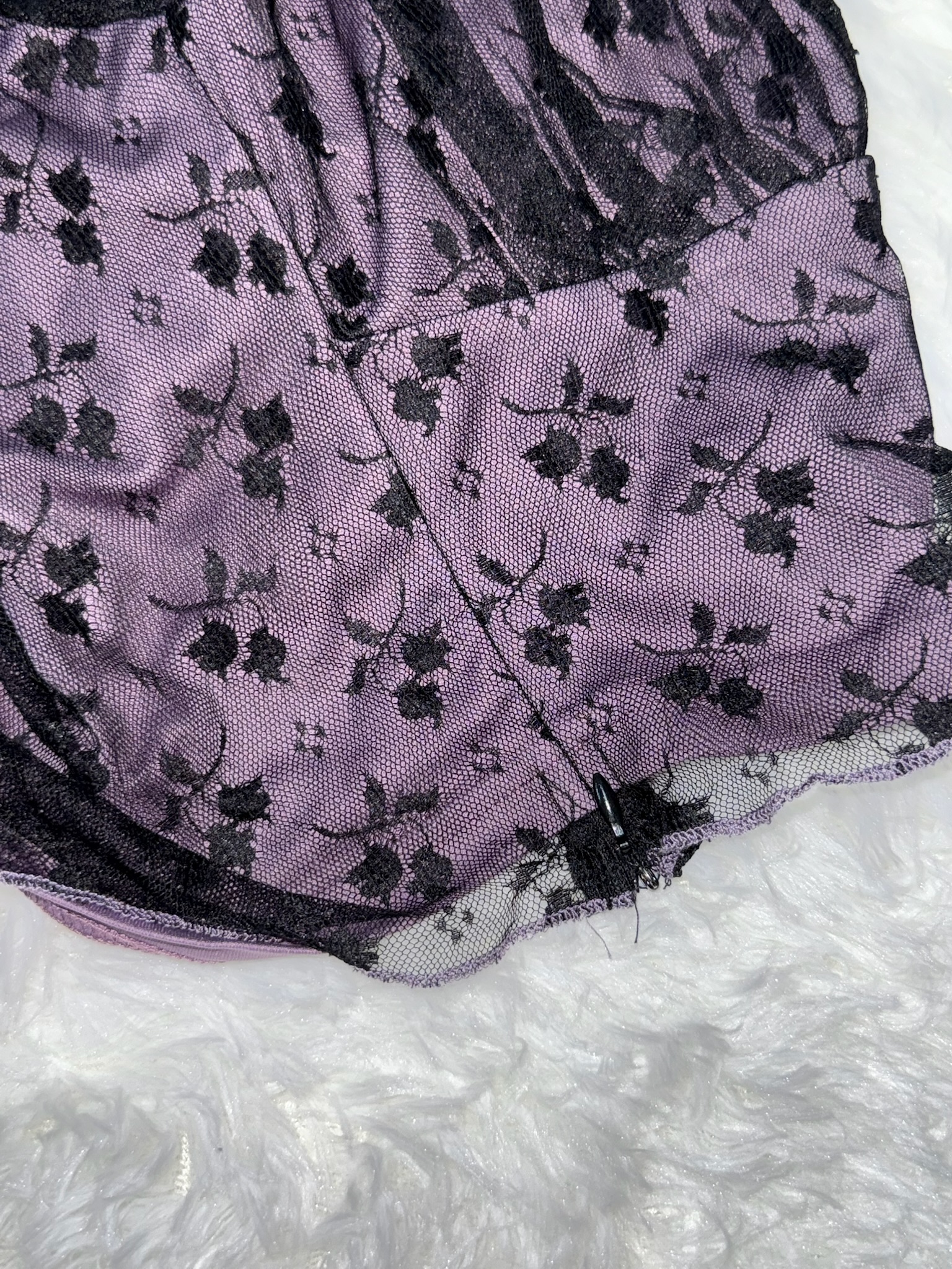 Violet Milkmaid Lace Ribbon Top 