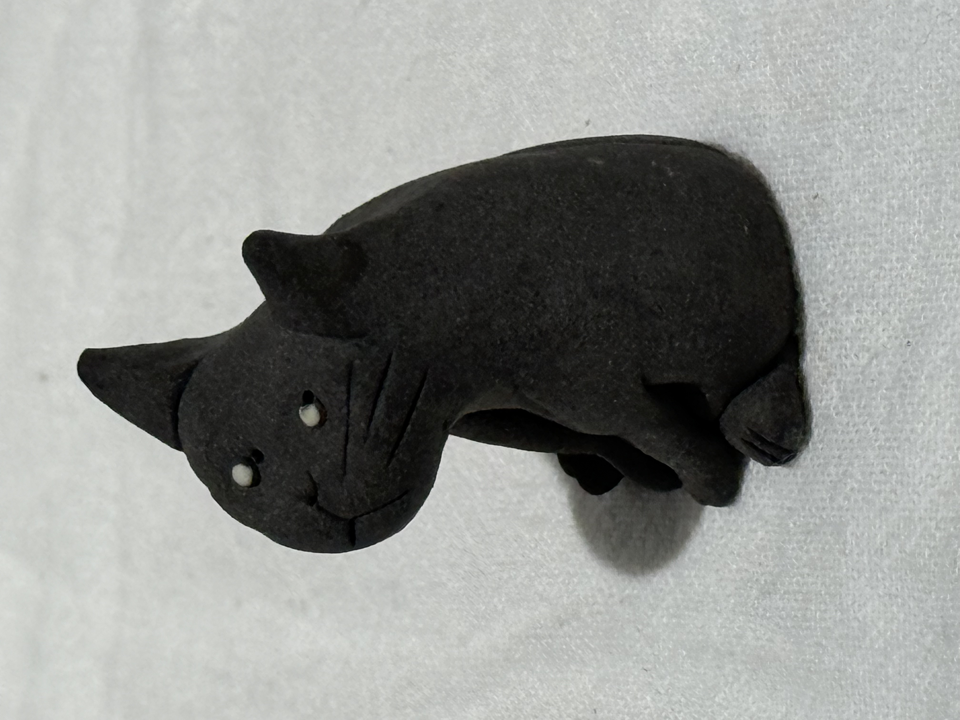 半澤淳子  黑色貓咪擺件 ABCDE款