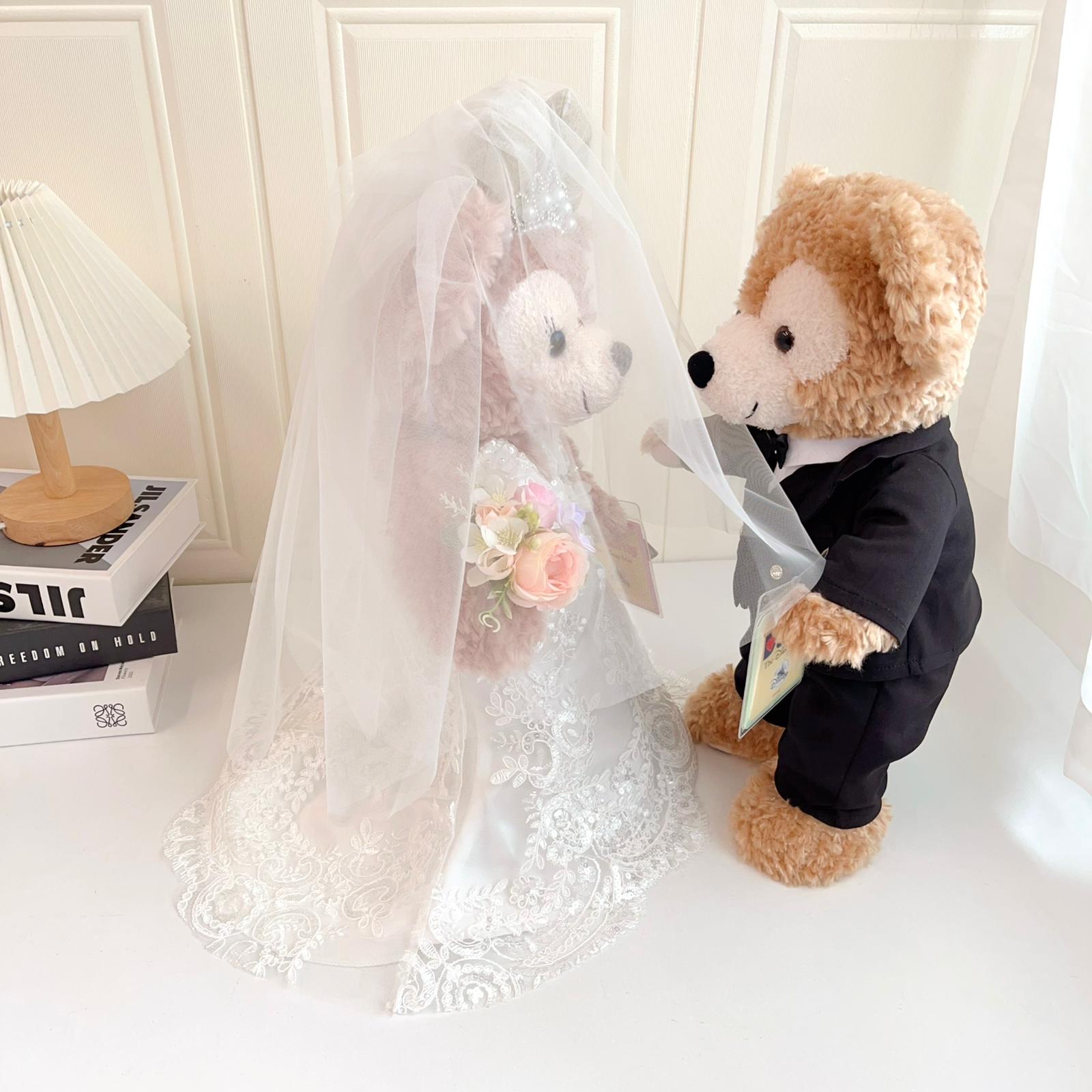 (非現貨)$1388duffy & shelliemay 結婚公仔