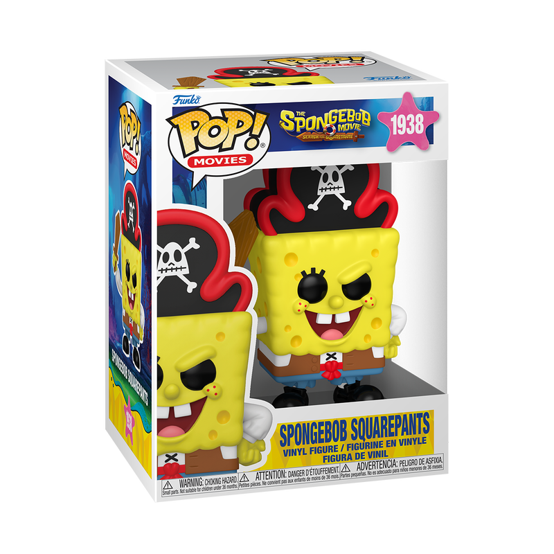 📦訂購 美國代購 Funko POP! SpongeBob SquarePants (Pirate) Figure 海綿寶寶 模型