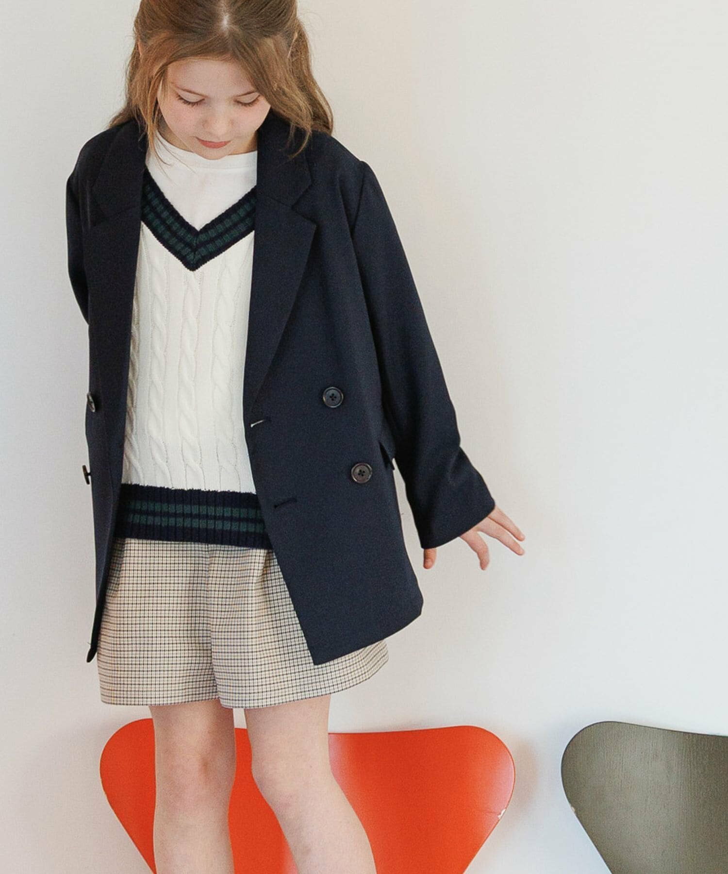 🆕【⭐訂購⭐】🌀 🇯🇵 日本直送 學院風 針織背心+泡泡袖長袖上衣 2件套［2款選］🌀 [ELCA-0189][260330]