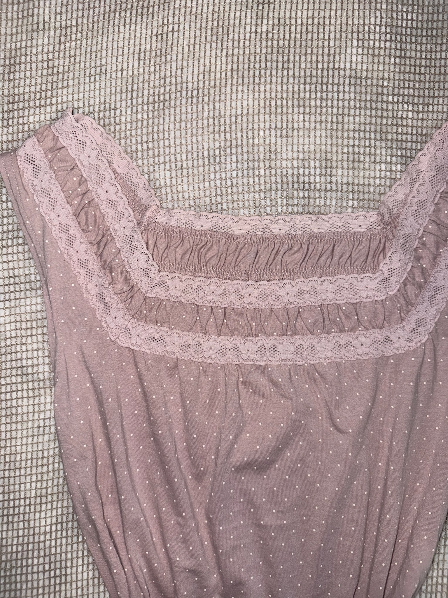 Balletcore Aesthetic Polka Dot Top
