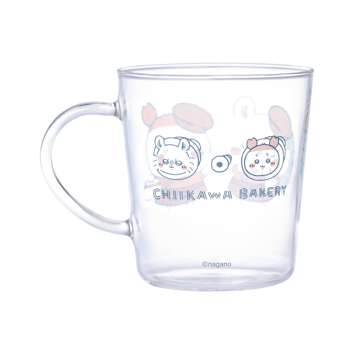  🎀【預訂】Chiikawa Bakery 耐熱玻璃杯 A