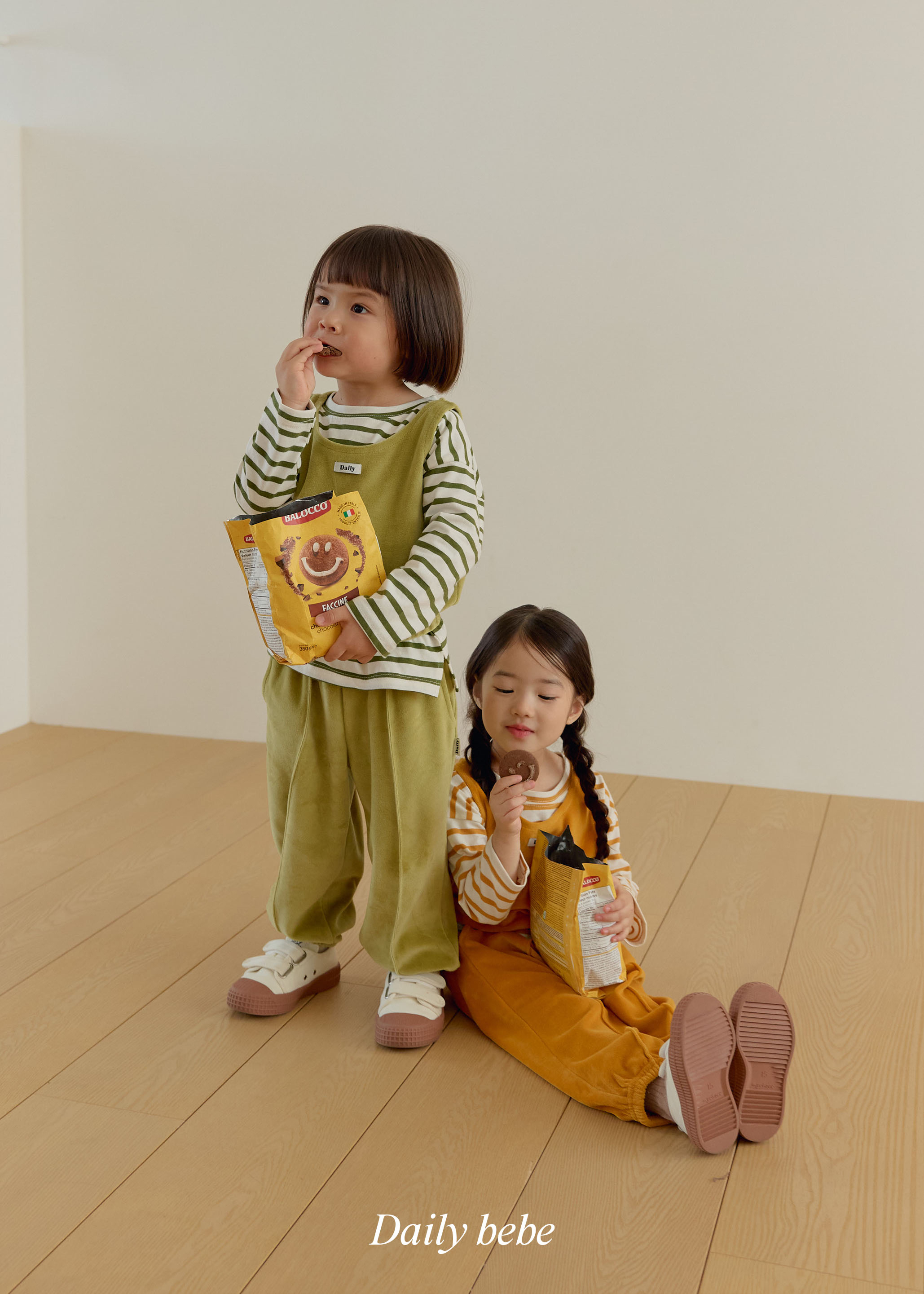 Dailybebe | Velour Matching Set