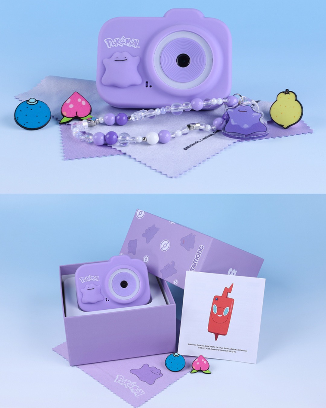 《Pre-Order》韓國 Pokemon 寶可夢 Pokemon 百變怪迷你相機 Camera  (26149-P）