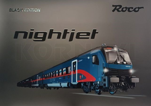 ÖBB Nightjet 7pcs DCC & Light Spur-HO ROCO 5510004