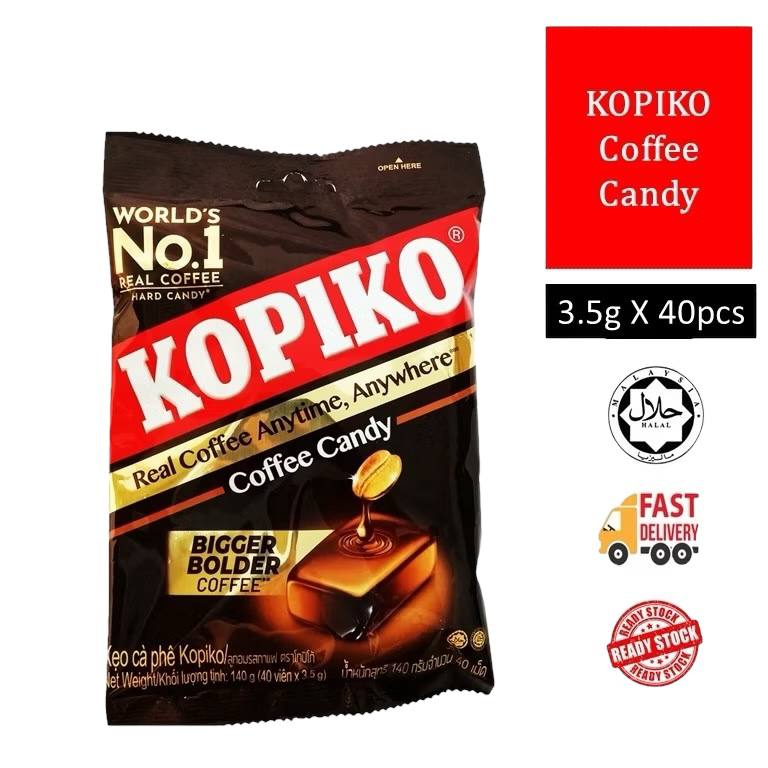 140g (40pcs) Kopiko Coffee Cappuccino Candy Gula-gula