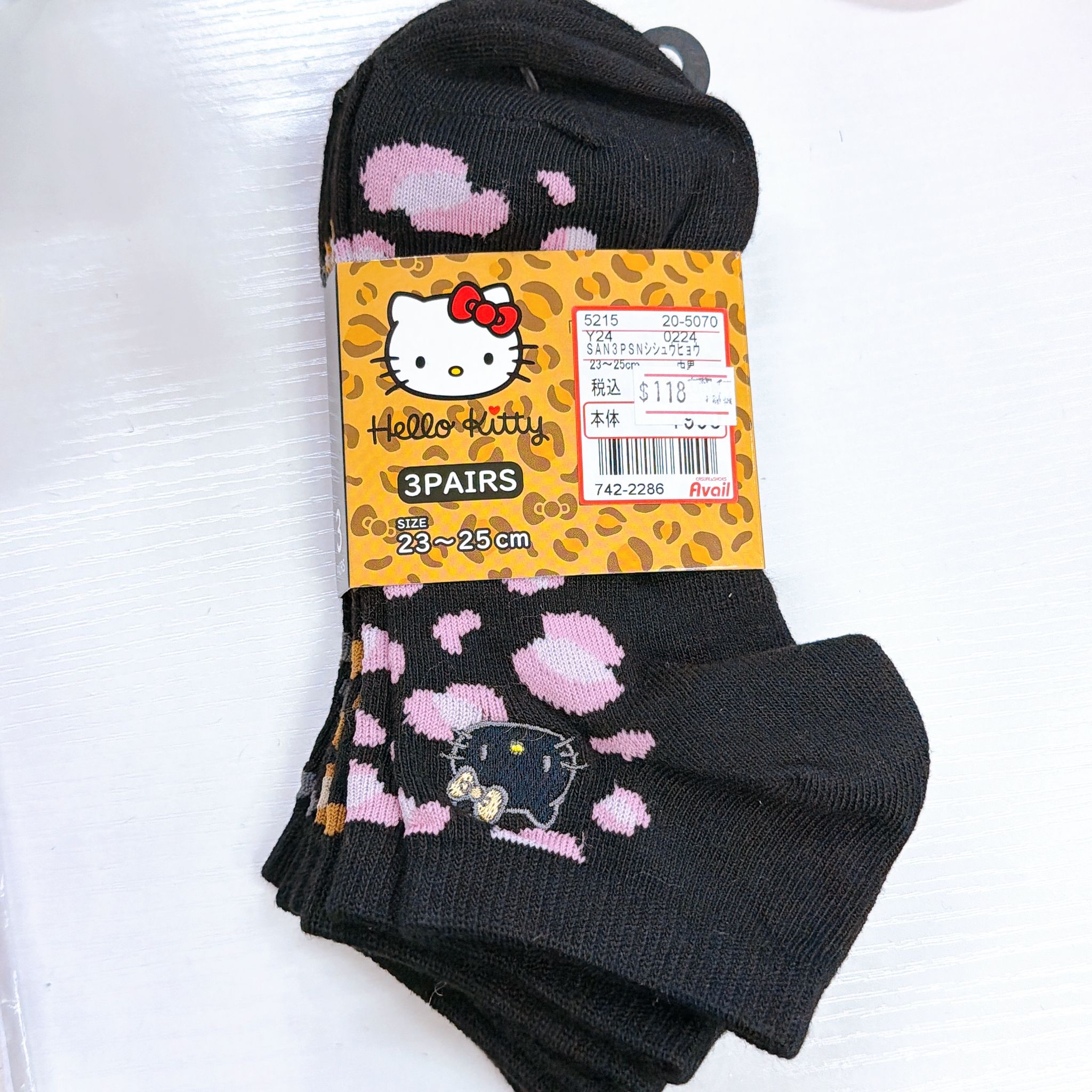 日本直送日本版Sanrio 多款長襪短襪