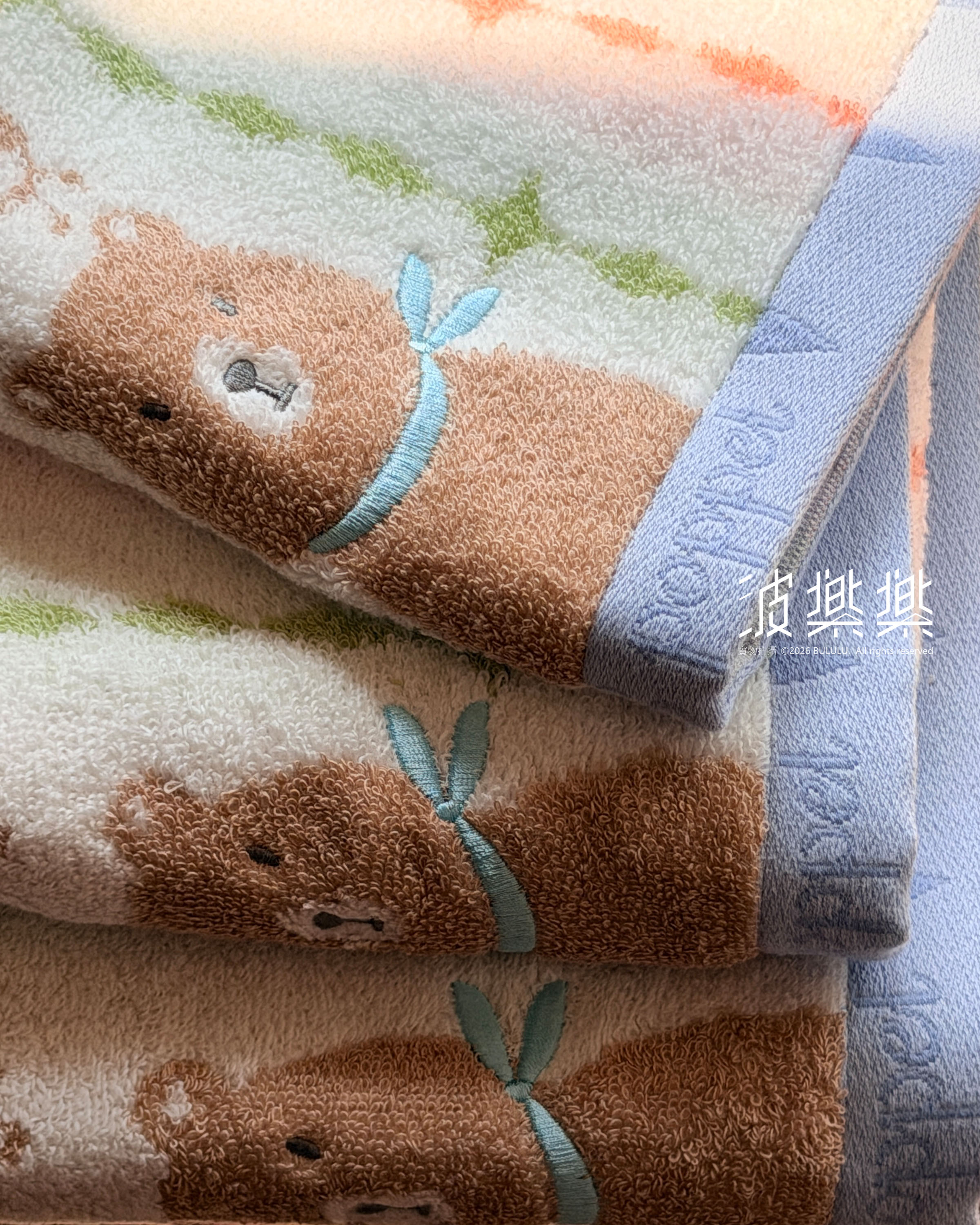 \ ℕ𝔼𝕎! / Poppet 動物系列【熊熊】今治毛巾