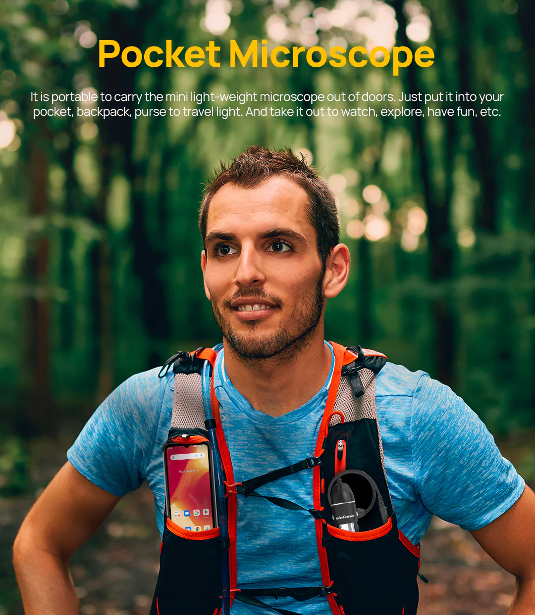 Ulefone uSmart C01 Digital Microscope 顯微鏡