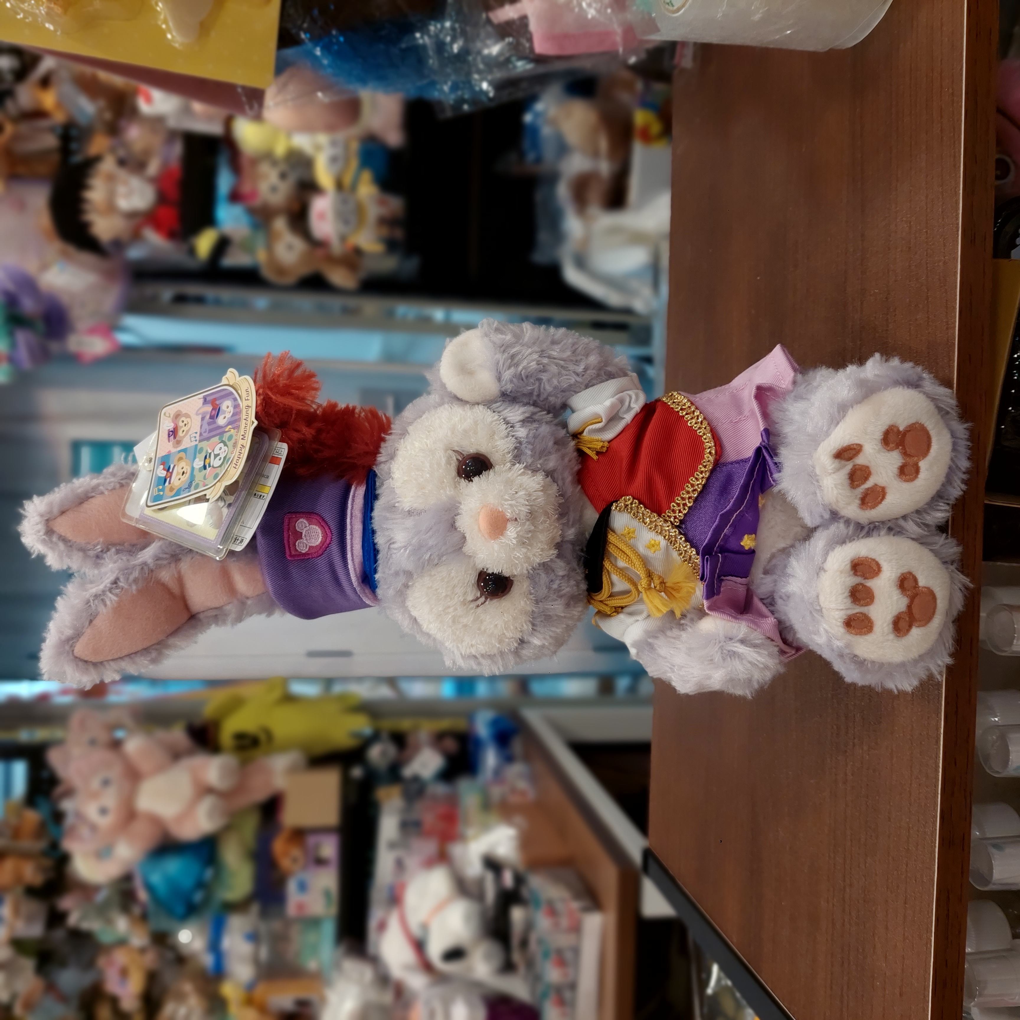 Disney Sea 限定 15周年 SS Size Stellalou  公仔  內有骨架