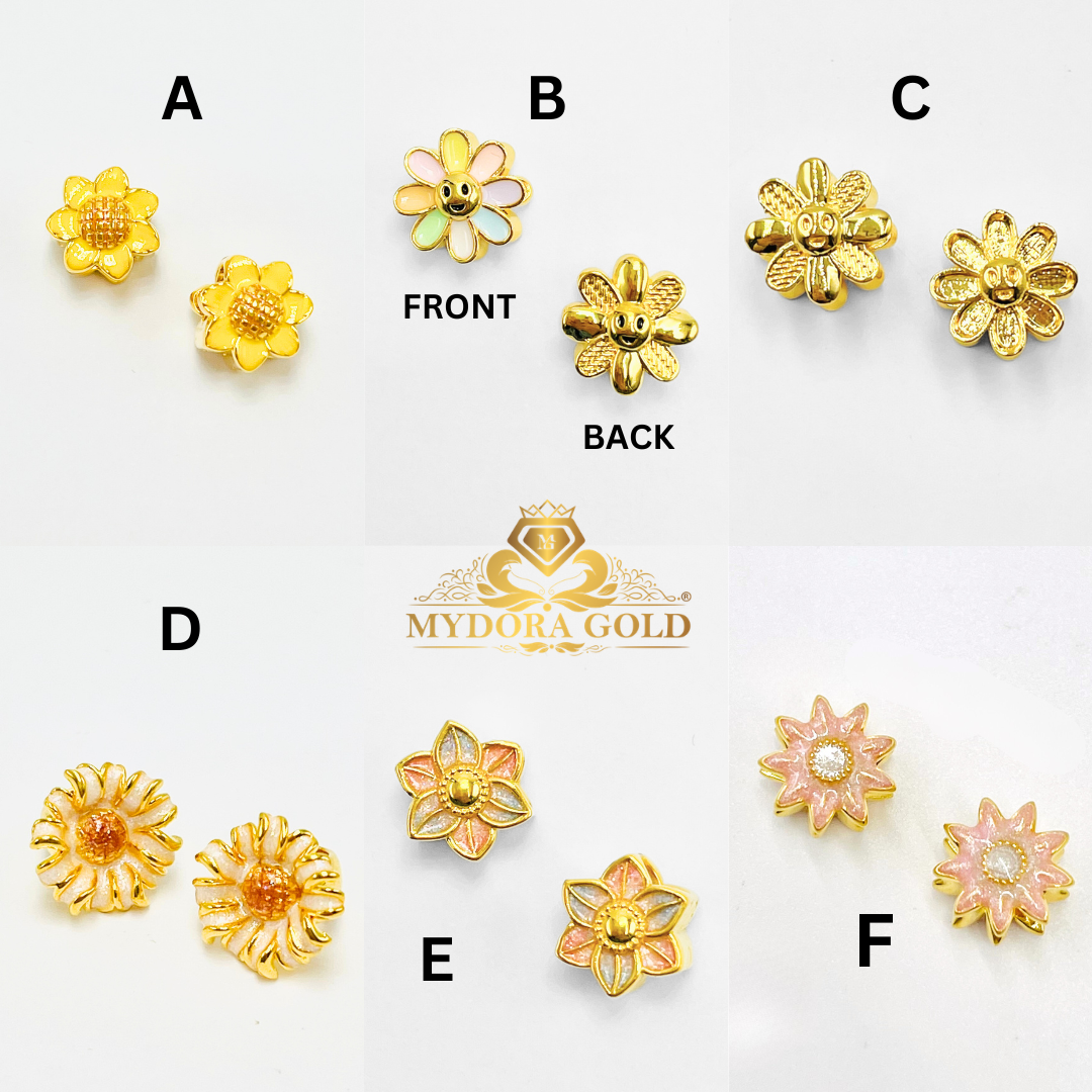 MYDORA Bead Blossom Enamel Series (5G) | EMAS 916/22k