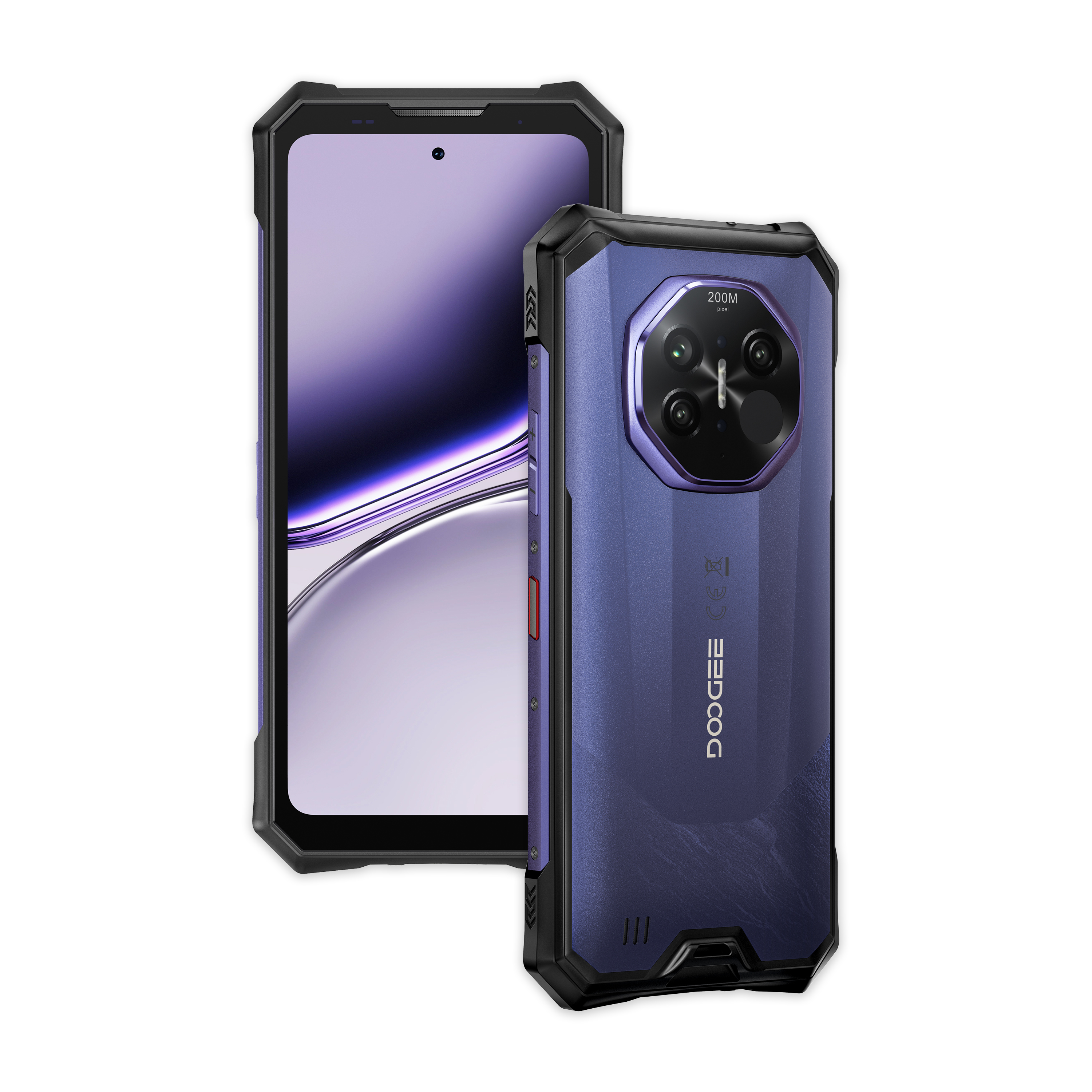 DOOGEE S300 Plus Thermal 5G | 12GB/1TB 6.78吋 120Hz 11000mAh 25Hz熱感 夜視 即時對講功能 WiFi6E 三卡槽 AI助手 三防手機 Rugged Phone