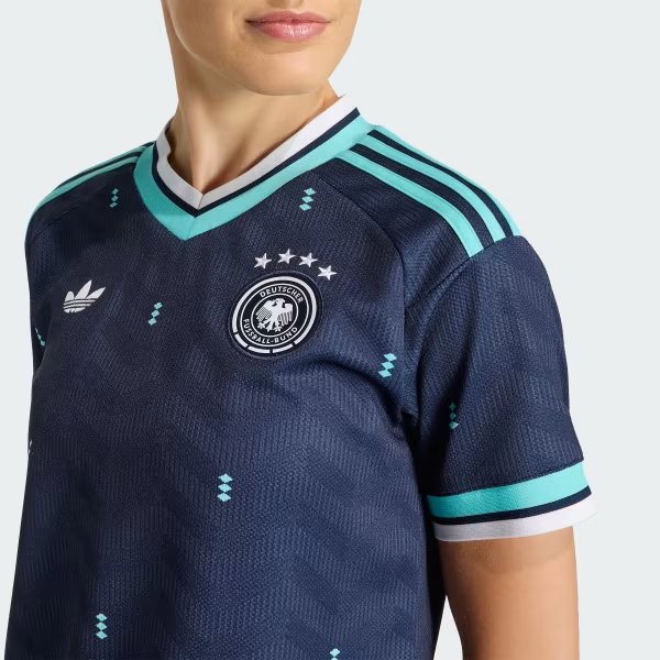 🌊海洋氣息  Adidas Germany 德國 2026-27 作客女裝球迷版球衣 (可加印字章) JZ4568