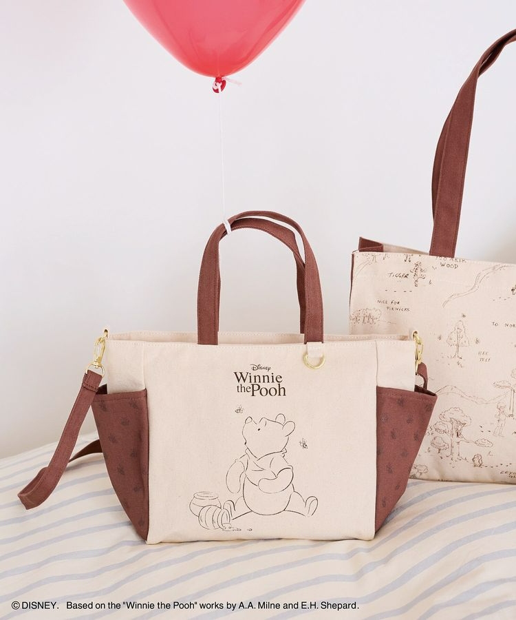 🌸 【預訂】Maison de FLEUR x Pooh - 2Way Tote bag