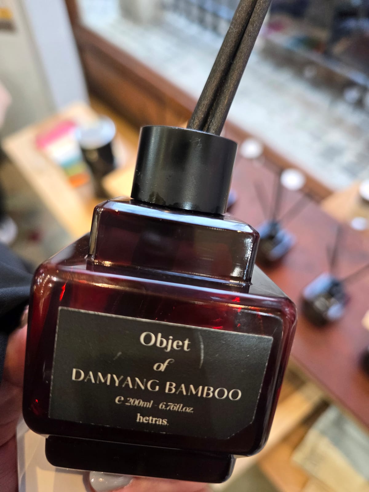 hetras objet diffuser 200ml x 2 damyang bamboo