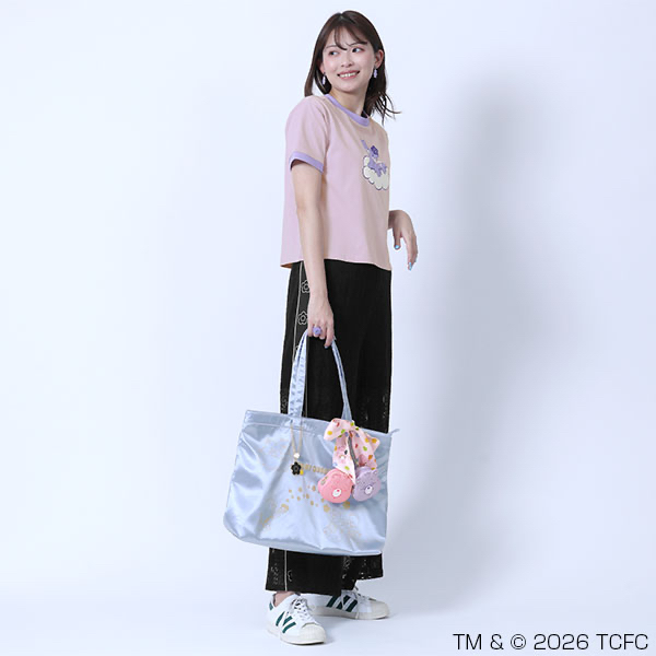 🎀【預訂】MARY QUANT x Care Bears Face Die-Cut Pouch L