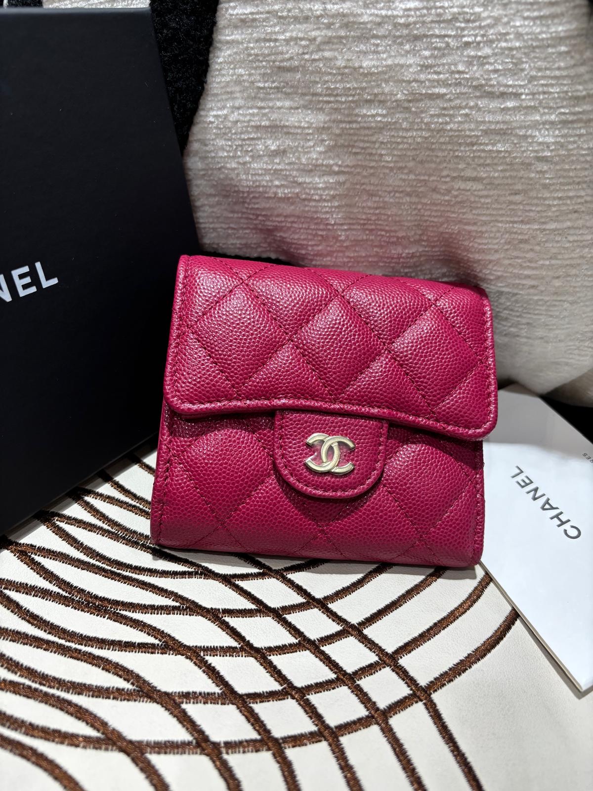 全新 Chanel Classic wallet Calfskin 100%Authentic, 100%New 全新未使用品 ✅card  ✅dust bag ✅box