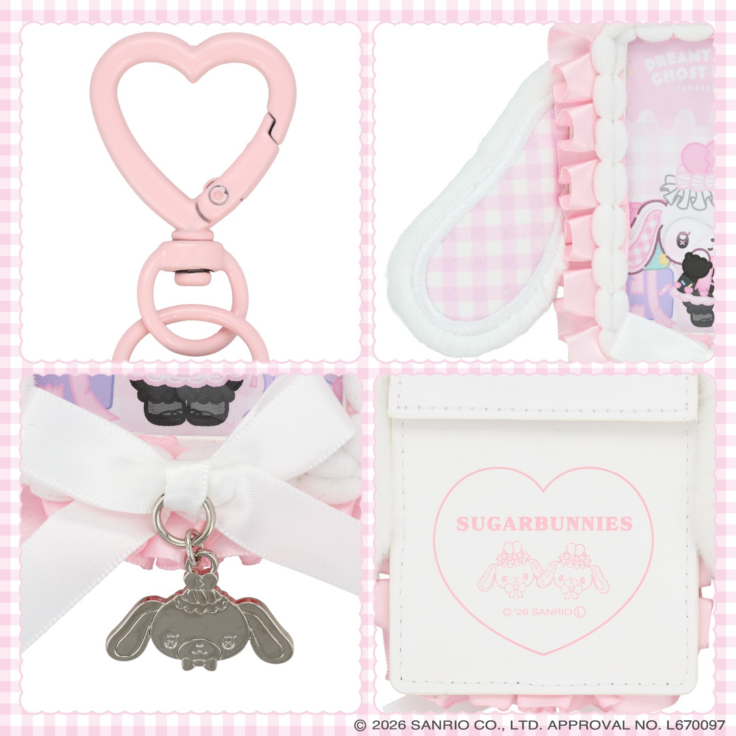 🌸 【預訂】Card Case - DREAMY SWEETS GHOST HOUSE