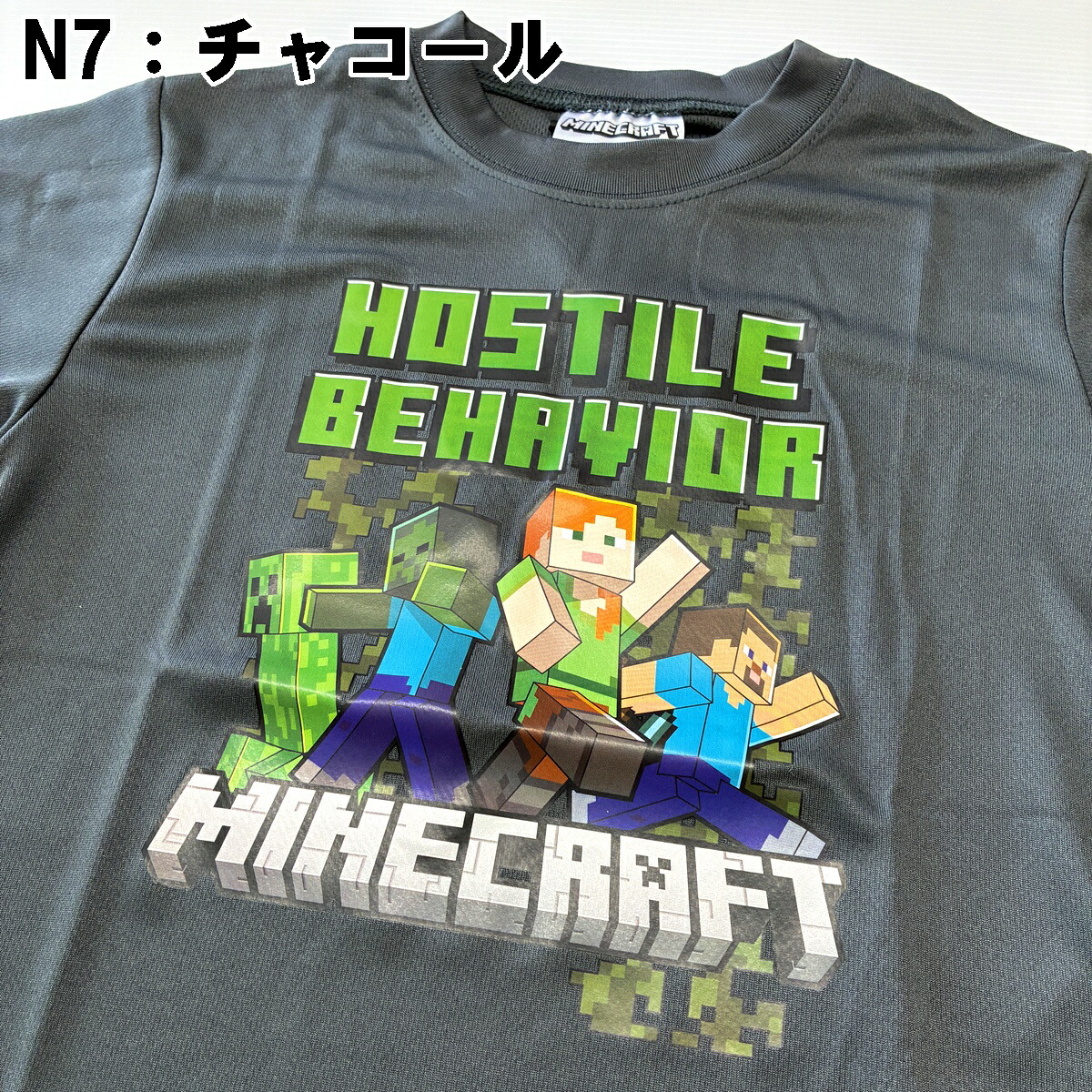 🆕【⭐訂購⭐】🌀 🇯🇵 日本直送 #Minecraft Hostile Behavior 網眼短袖 tee［2款選］🌀[PLEA-0082] [260605]