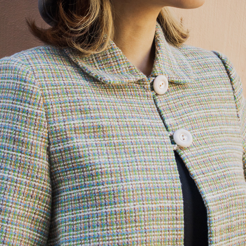 (Last XL) The Teenybopper Twin Set - Cape Jacket (FM143)