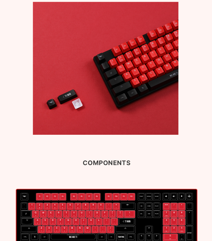 [ 韓國電競 ] T1 Keycap Set ver.2