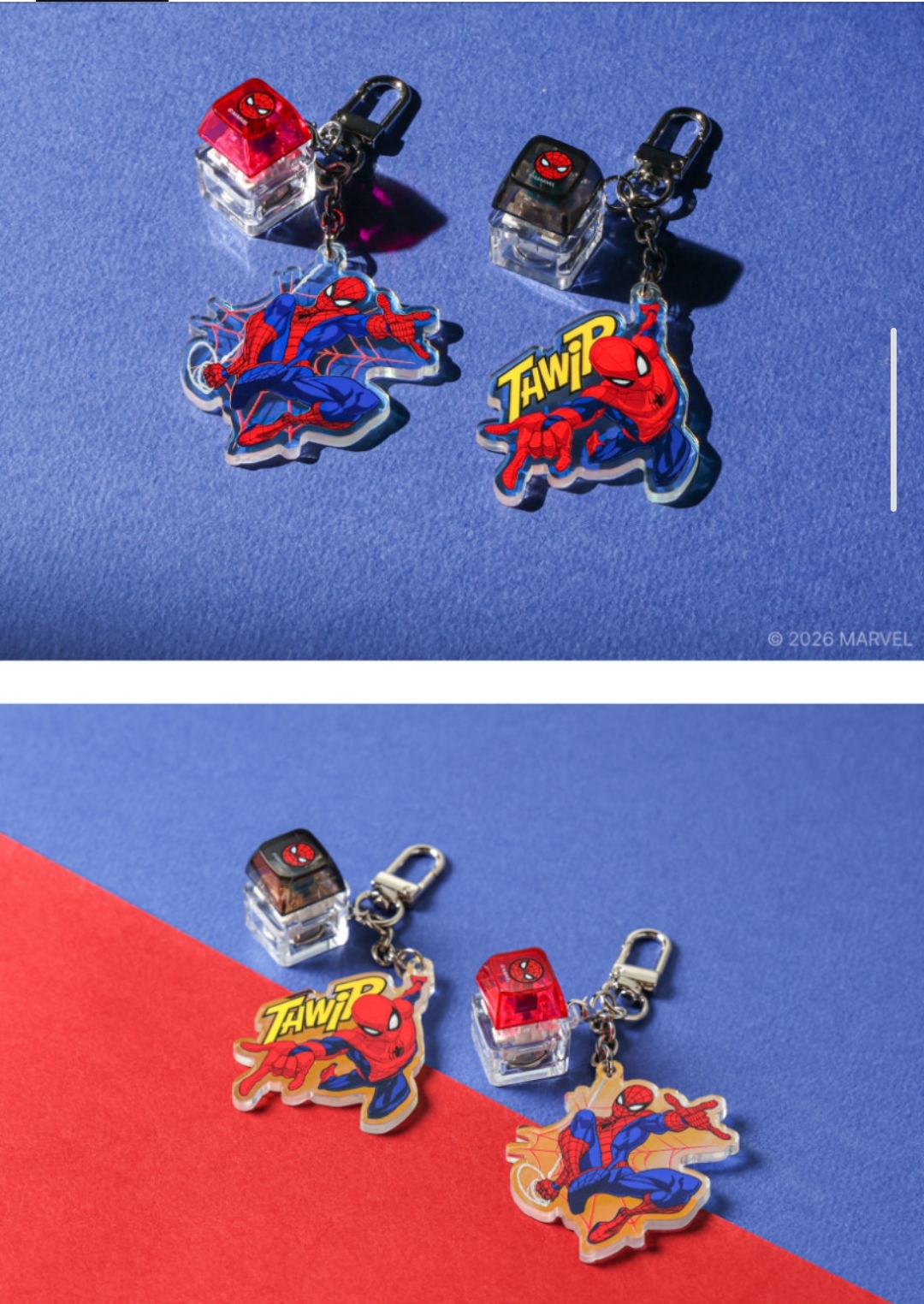 電影特典 - 蜘蛛俠：英雄重生 韓國戲院特典 Spider-Man keycap