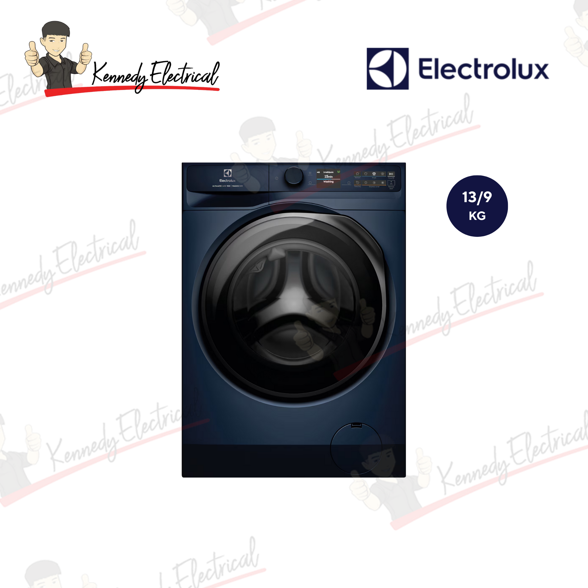 Electrolux 13kg/9kg UltimateCare 900 Front Load Washer Dryer (EWW1342R9MC)
