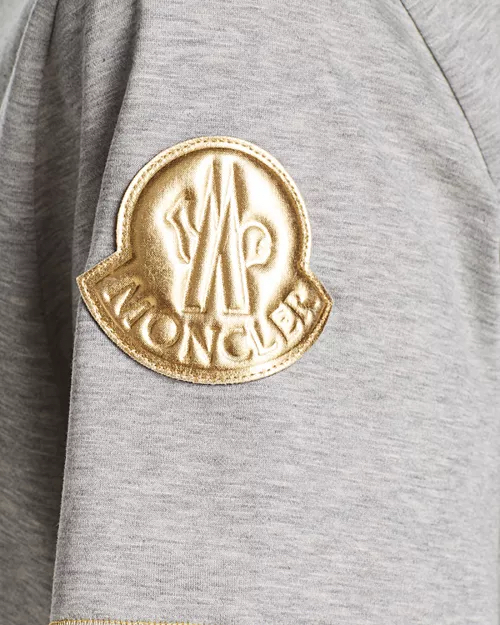 Moncler 極罕金色logo tee
