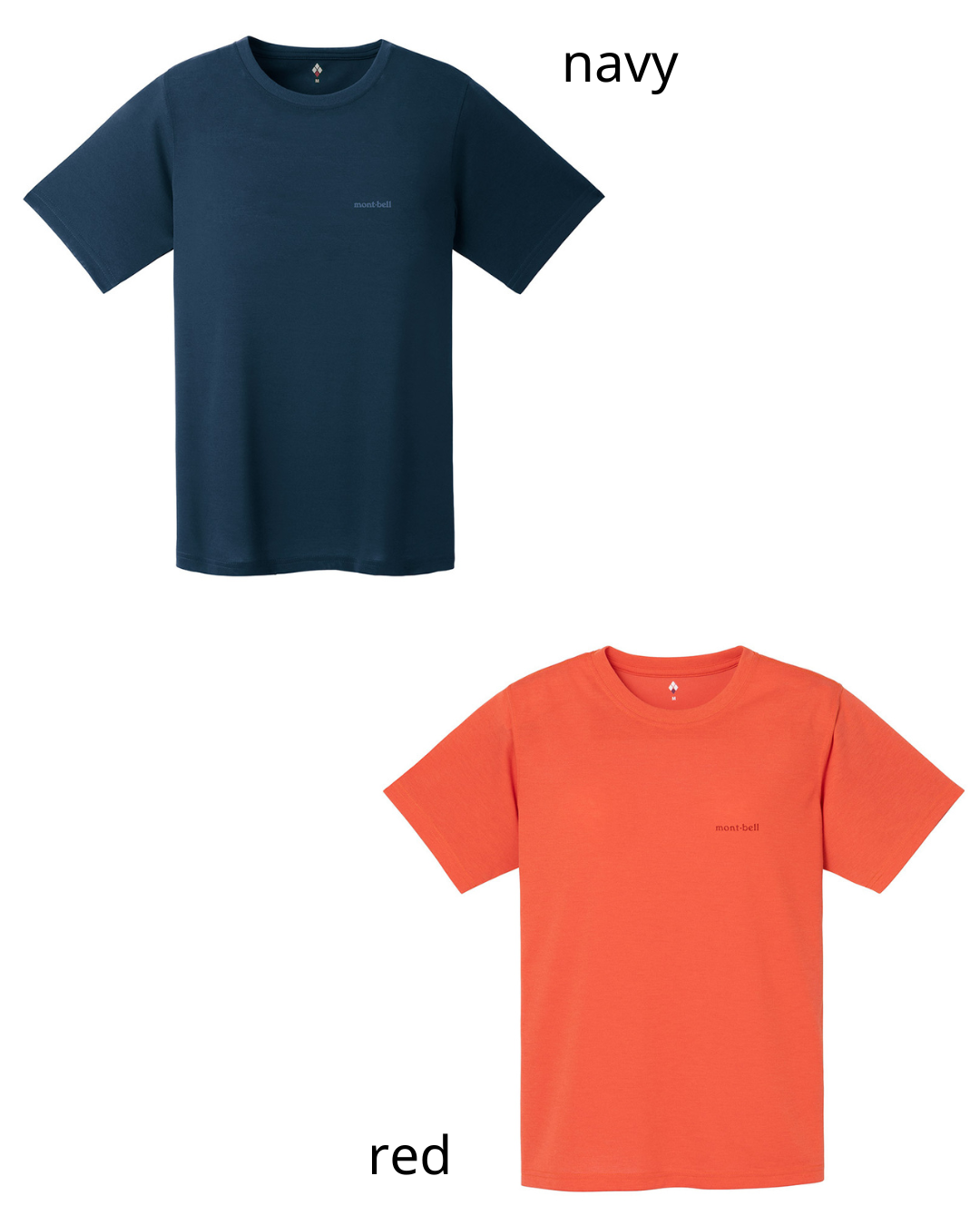 日本代購【 2026新色 日本直送  montbell wickron Logo tee 女裝 簡約 短袖  品牌 標誌 T 恤 | mont-bell 】