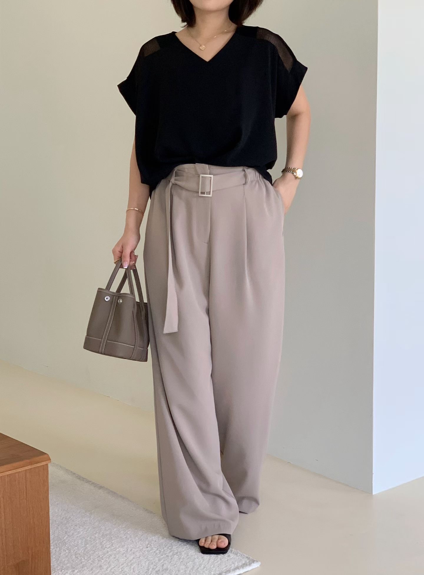 MT16前皺皺blouse