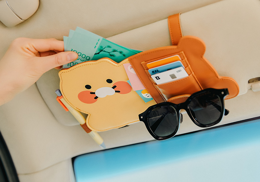 春植 車用 收納夾