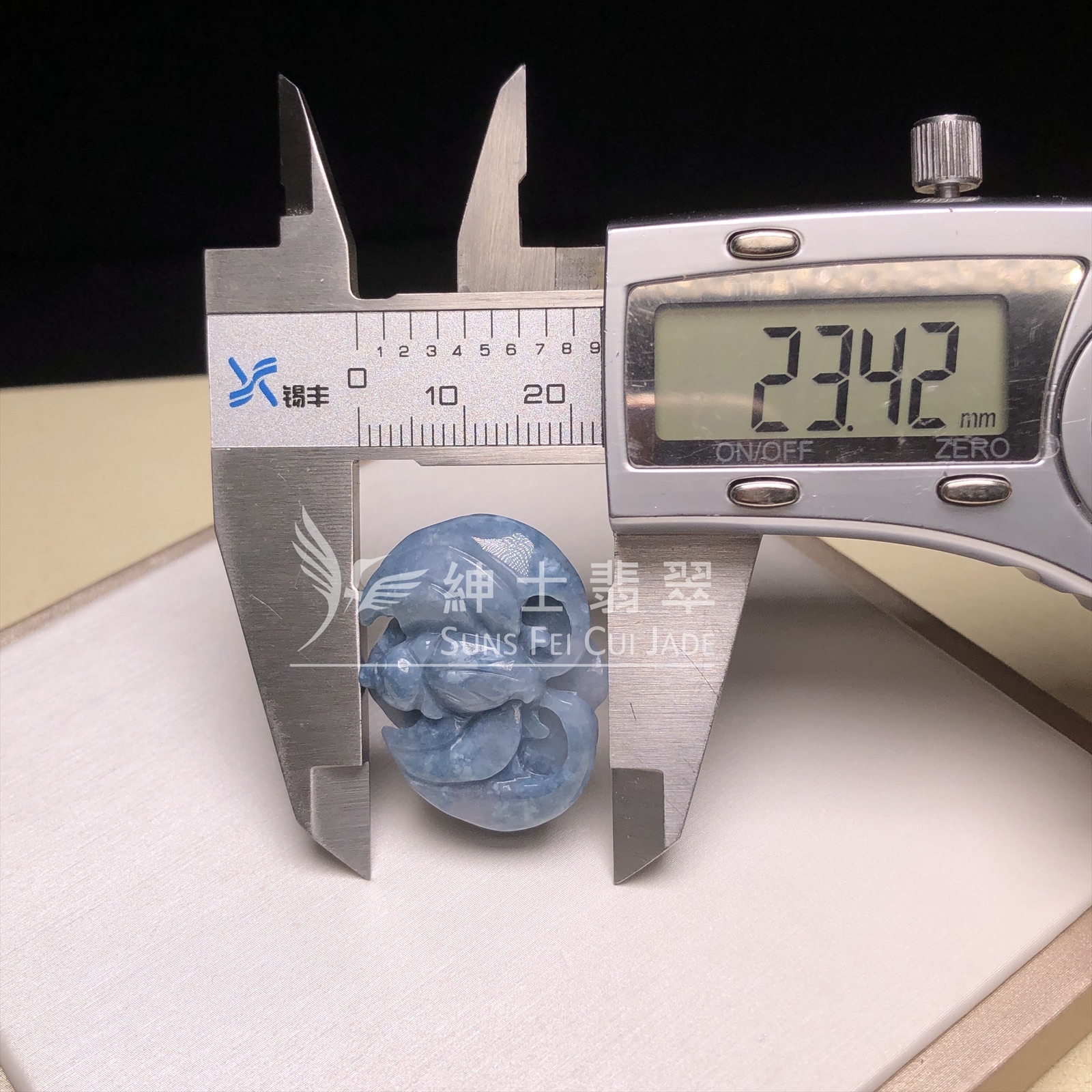 茄紫飄藍花福鼠  B08457