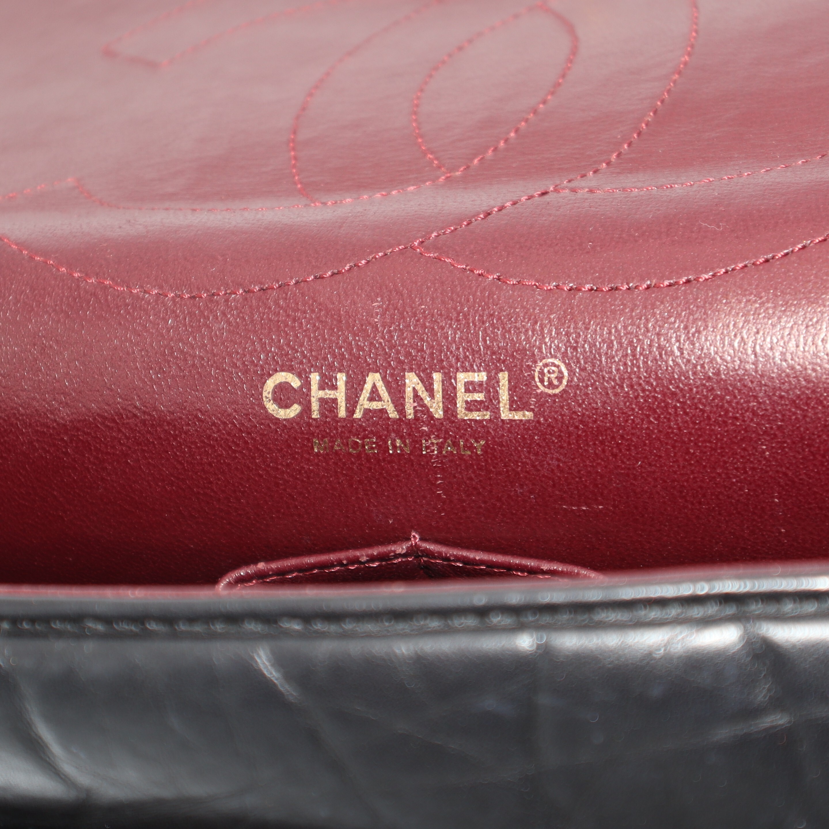 Chanel Matelasse 2.55 Maxi Double Flap Double Chain Shoulder Bag